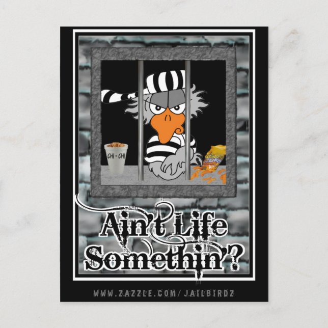 Jailbird Postcard (Front)