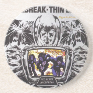 Jailbreak Thin Lizzy HippieRockRoots Coaster