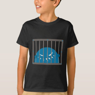 Jailed Kingpin Evil Monster Character v2 Kids T-Shirt