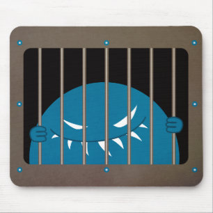 Jailed Kingpin Evil Monster Mouse Pad
