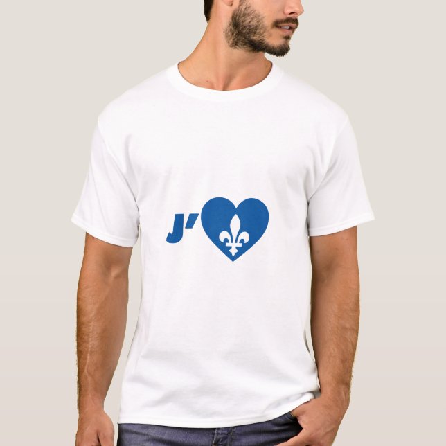 J'aime le Québec T-Shirt (Front)