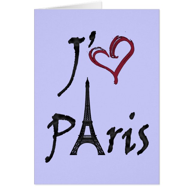 j'aime Paris (Front)