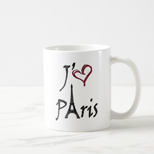 j'aime Paris Coffee Mug (Right)
