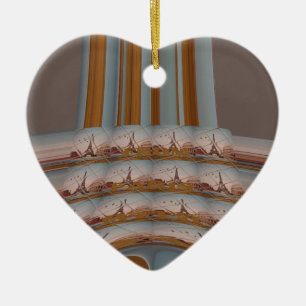 J'aime Paris ( I Love Paris ) Ceramic Ornament