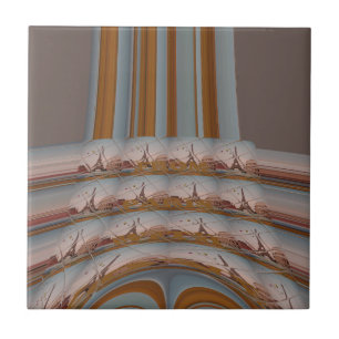 J'aime Paris ( I Love Paris ) Ceramic Tile