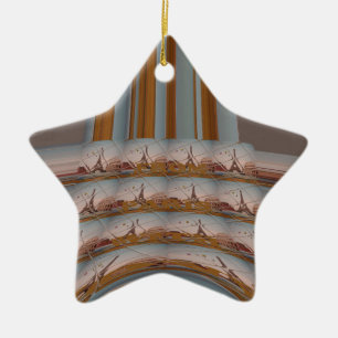 J'aime Paris ( I Love Paris ) Ceramic Tree Decoration