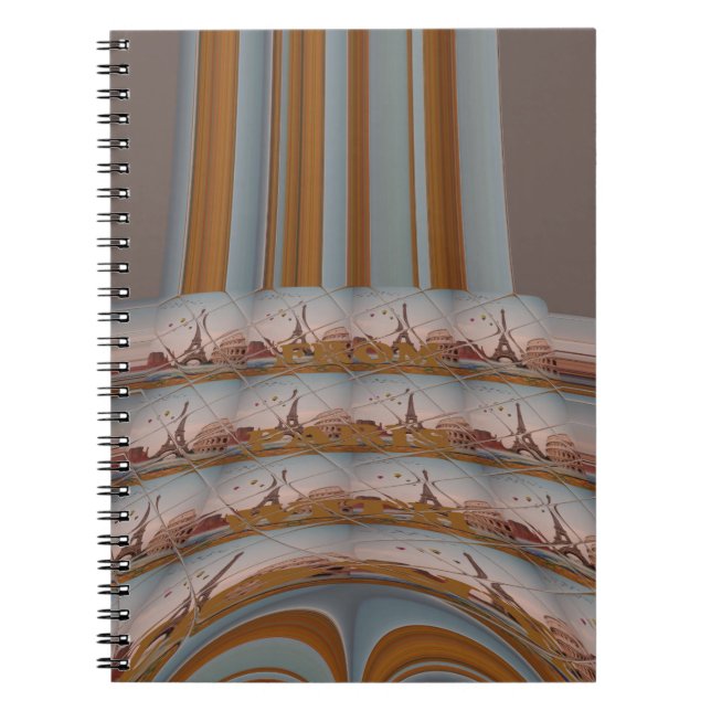 J'aime Paris ( I Love Paris ) Notebook (Front)