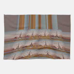 J'aime Paris ( I Love Paris ) Tea Towel