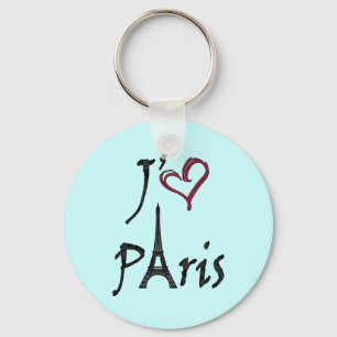 j'aime Paris Key Ring