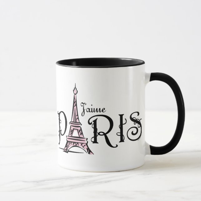 J'aime Paris Mug (Right)
