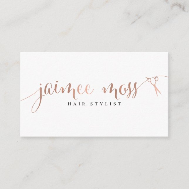 Jaimee Moss Business Cards (Front)