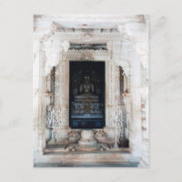 Jain buddha postcard