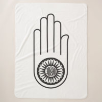 Jain Symbol of Ahimsa (Hand of Non-Violence)