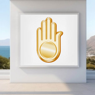 Jain Symbol Poster