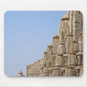Jain temple in Chittorgarh Fort, India Mouse Pad