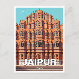 Jaipur Hawa Mahal Souvenir Postcard