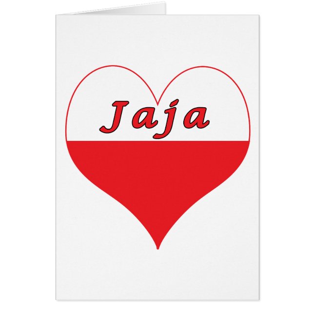 Jaja Polish Heart (Front)