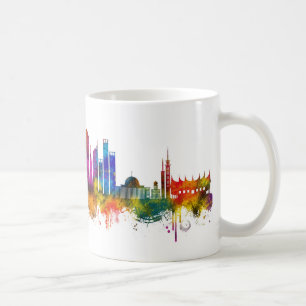Jakarta Indonesia Skyline Coffee Mug