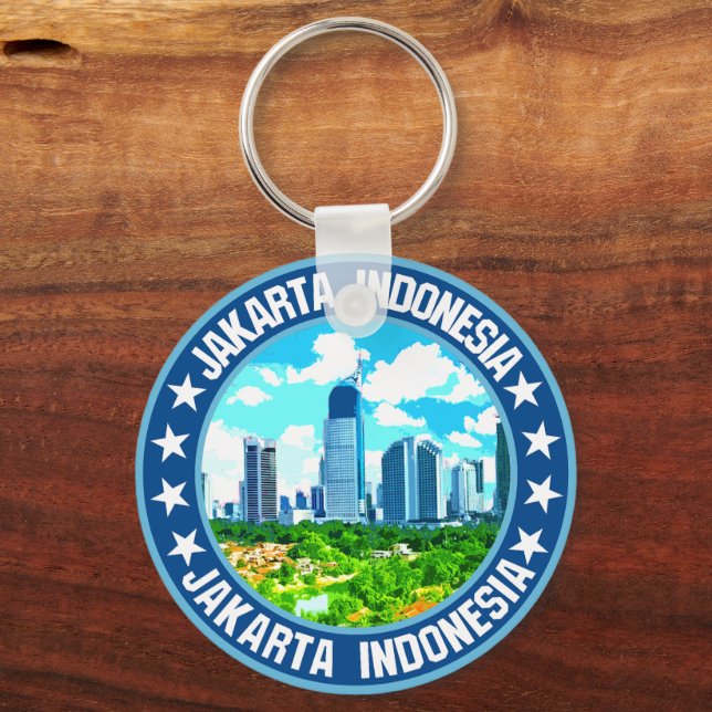 Jakarta                                            key ring (Front)