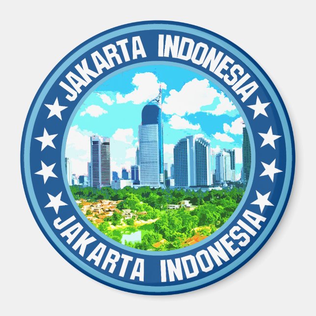 Jakarta                                            magnet (Front)