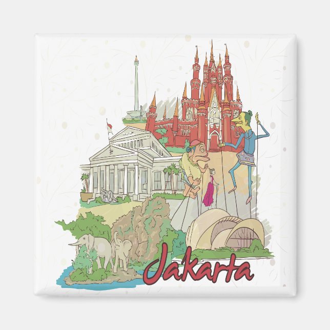Jakarta Magnet (Front)
