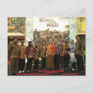 Jakarta Movie premiere Postcard