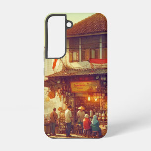 Jakarta Street Coffee Shop  Samsung Galaxy Case