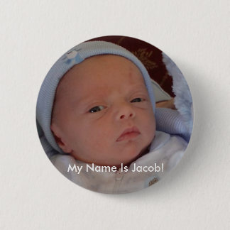 jake small, My Name Is Jacob! 6 Cm Round Badge