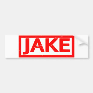 Jake Stamp Bumper Sticker