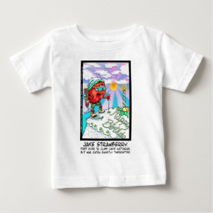 Jake Strawberry Funny Dessert Gifts & Links Baby T-Shirt