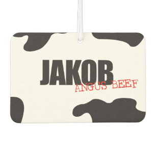 Jakob "Angus Beef" Trendy Air Freshener