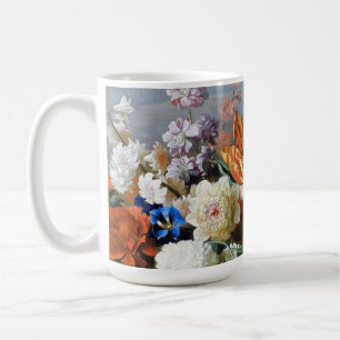 Jakob Bogdani Tulips Peonies and other Flowers    Coffee Mug