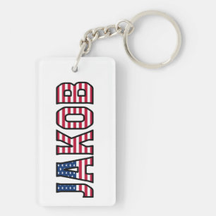 Jakob Name Vorname USA Flagge Anhänger Schlüssel Key Ring