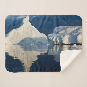Jakobshavn Glacier Disko Bay Ilulissat, Greenland Sherpa Blanket