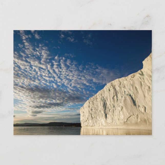 Jakobshavn Glacier in Disko Bay Postcard (Front)
