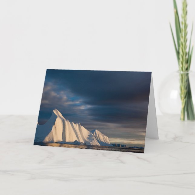 Jakobshavn Isfjord Greenland Card (Front)