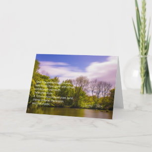 Jalaluddin Rumi - Unfold your own myth Card