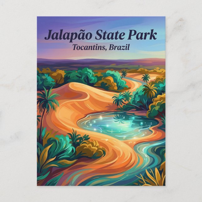 Jalapão State Park Brazil Postcard (Front)