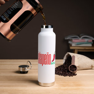 Jalapeño Soul – Reusable Eco Bottle with Spicy Att
