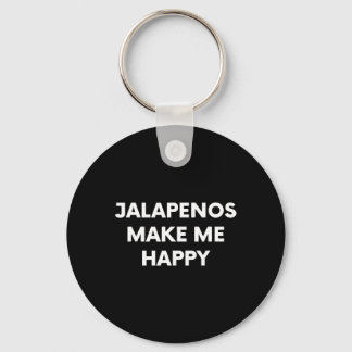 Jalapenos Funny Cinco De Mayo Humour Mexican Food Key Ring