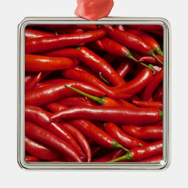 Jalapenos Metal Ornament (Front)