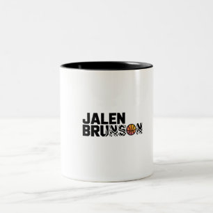 jalen brunson Two-Tone coffee mug