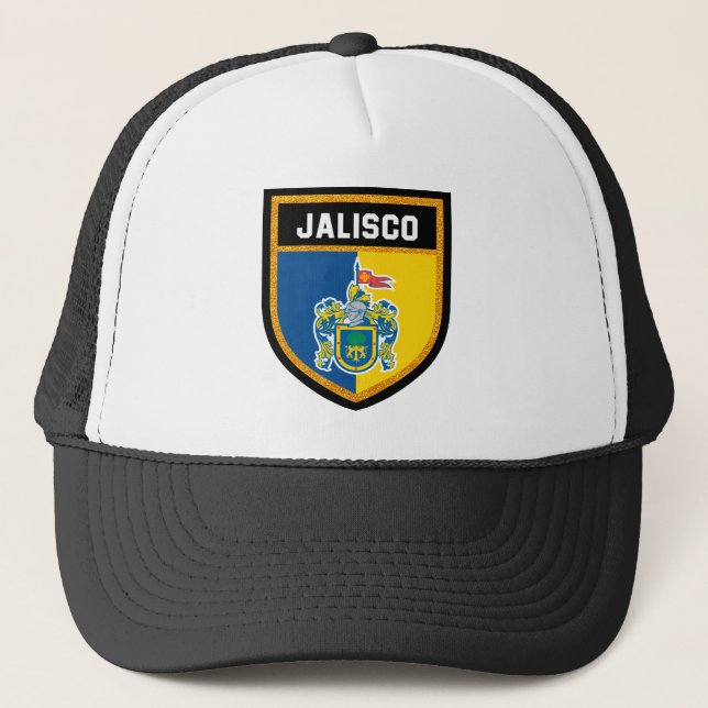 Jalisco Flag Trucker Hat (Front)