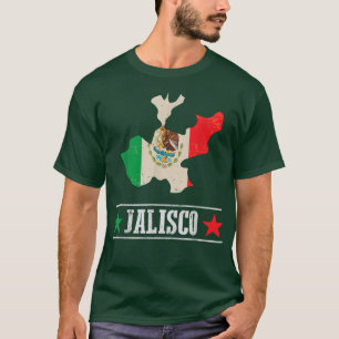Jalisco Meico Proud Meican State Souvenir T-Shirt