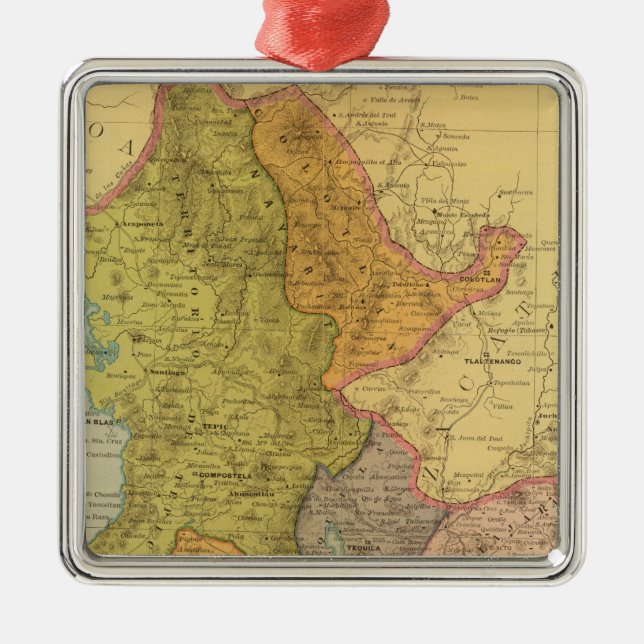 Jalisco Metal Tree Decoration (Front)