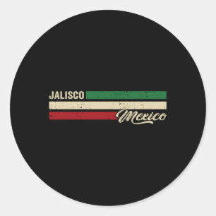 Jalisco Mexico Classic Round Sticker