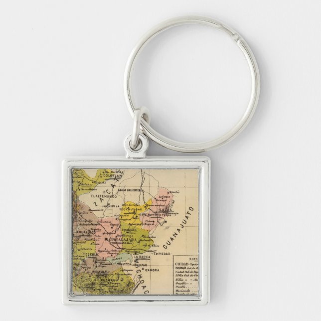 Jalisco, Mexico Key Ring (Front)