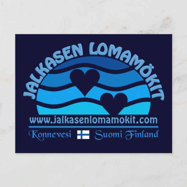 Jalkasen Lomamökit postcard (Front)