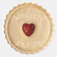 Jam Biscuit Magnet Keychain