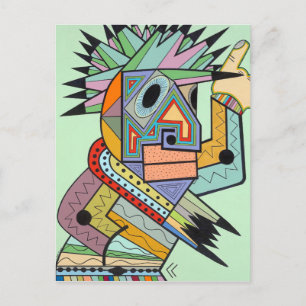 "Jam in Brooklyn" by Ruchell Alexander Postcard